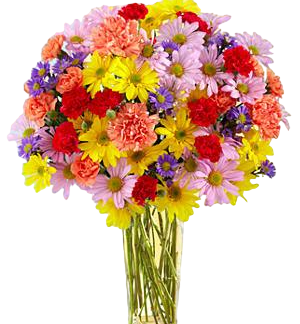 Brigtht bouqet with chrysantems | Flower Delivery Tula